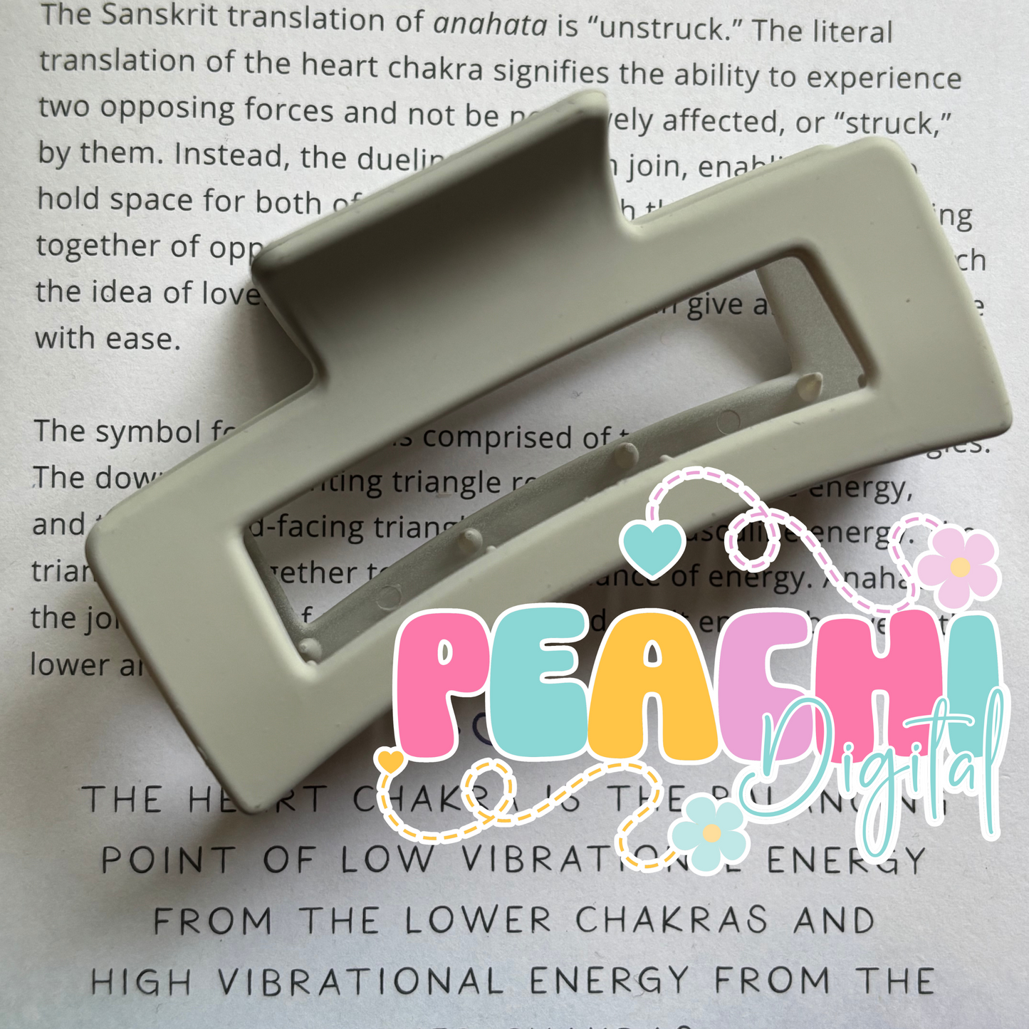 Khaki Hair Clip