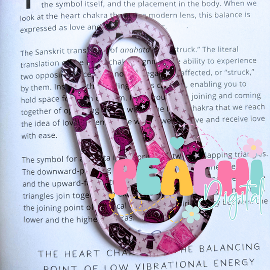 Manifest PP Jumbo Clip Bookmark