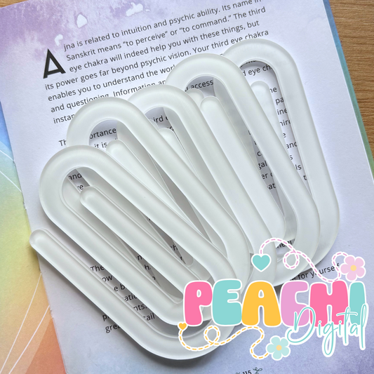 Custom Jumbo Clip Bookmark