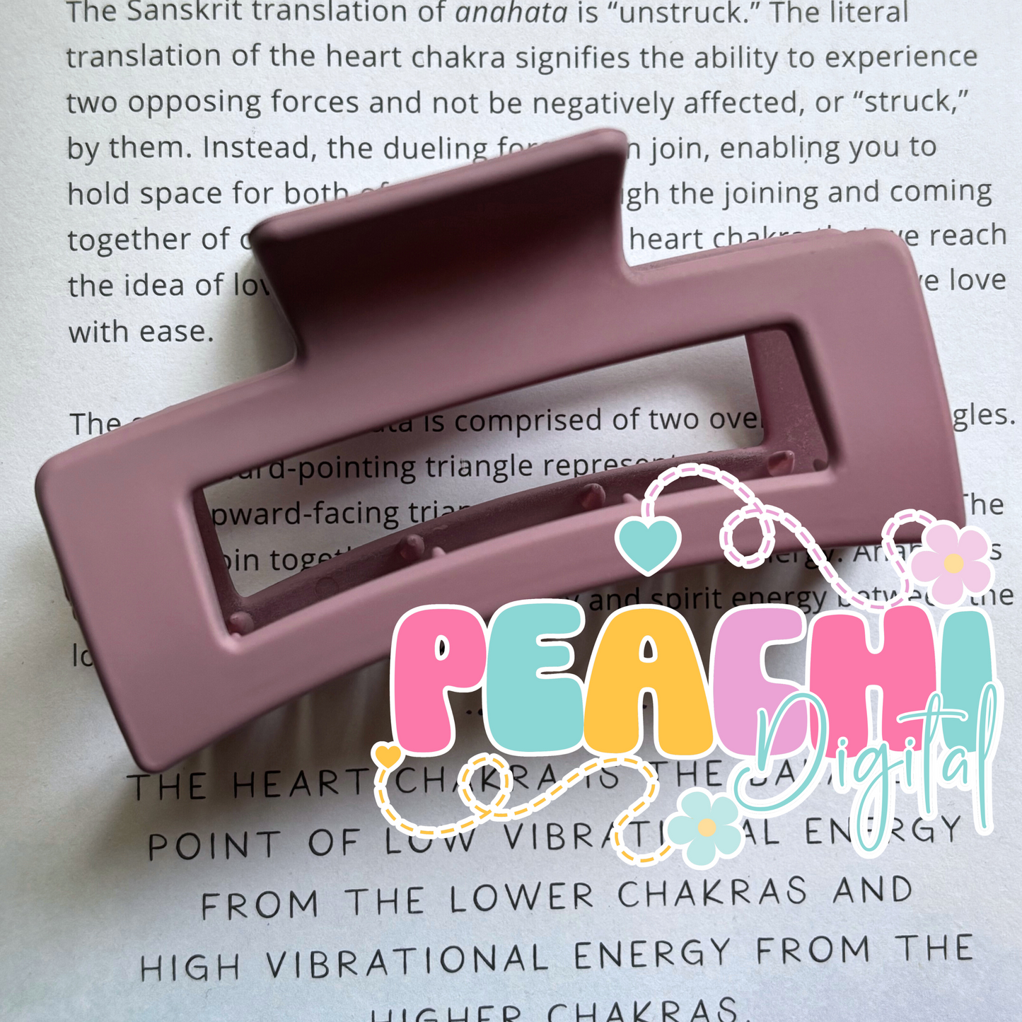 Dark Dust Hair Clip