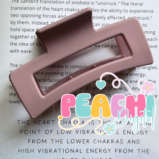 Light Dust Hair Clip