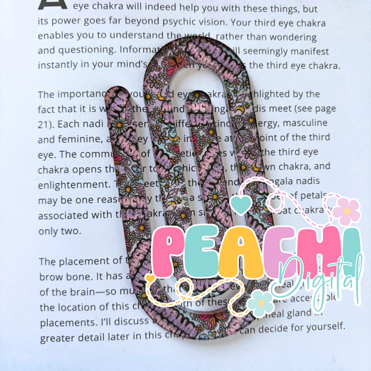 Antisocial butterfly Jumbo Clip Bookmark