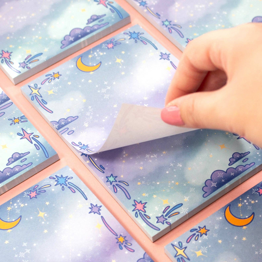 Celestial Galaxy Notepad