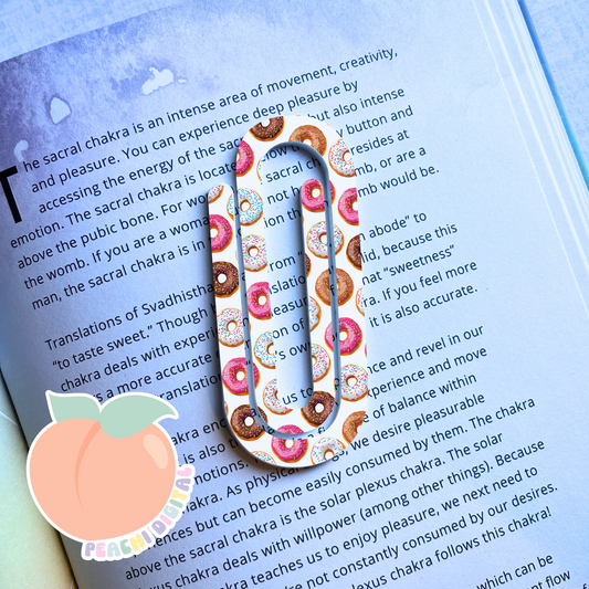 Donut Clip Bookmark